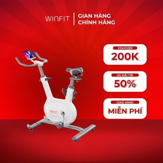 Xe đạp tập thể dục WINFIT bản PRO, cung cấp 36 chế độ luyện tập, có đồng hồ đo lượng CALO tiêu thụ