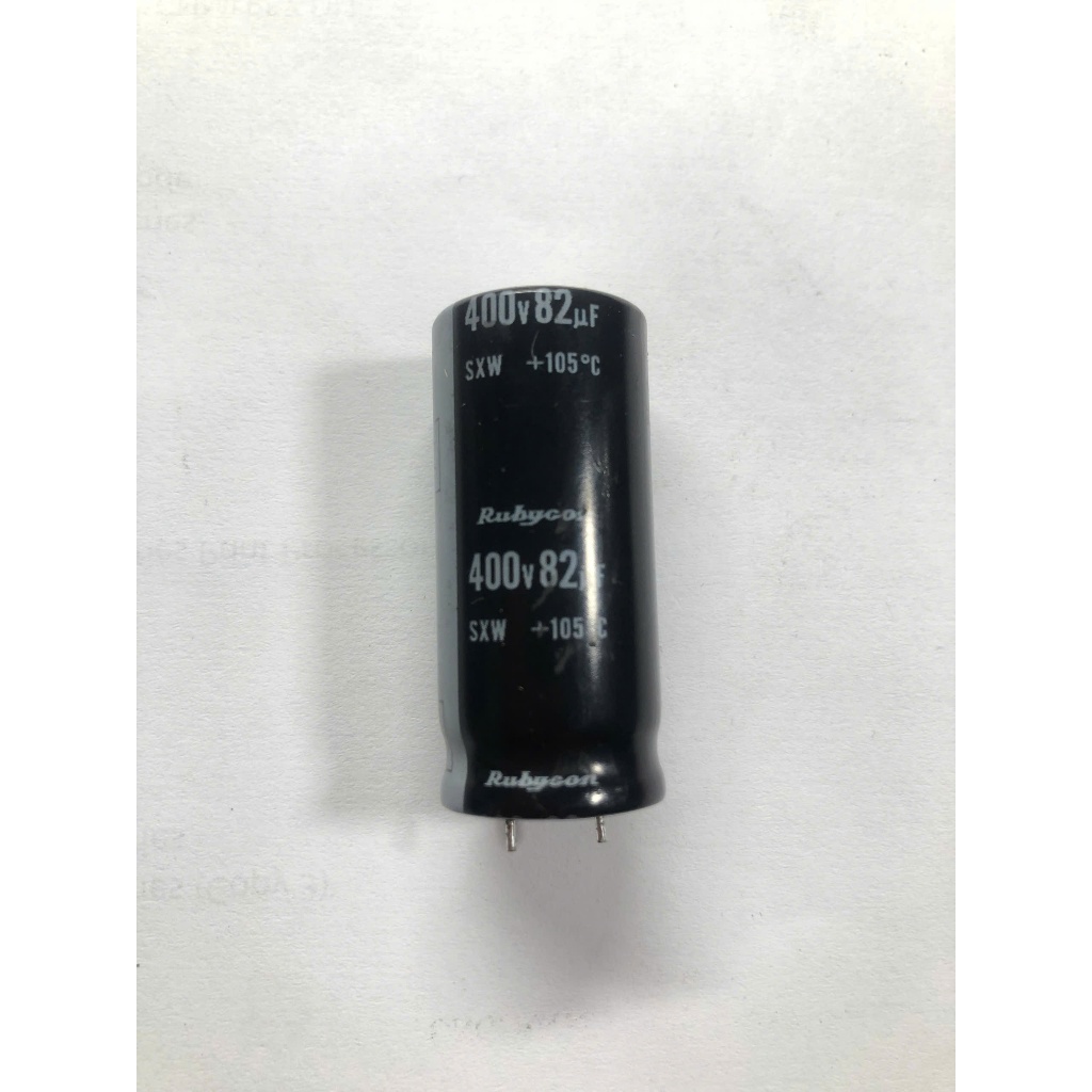Tụ lọc nguồn 400v 82uf (tụ hóa) hàng tháo máy - Linh kiện điện tử Nghệ An)