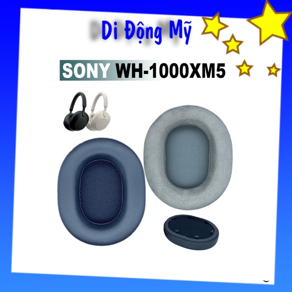 🔥 Cặp mút Sony 1000xM5, Đệm mút Ear Pad thay thế tai nghe Sony WH 1000xM5