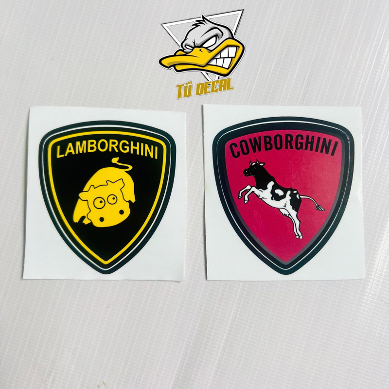 Tem Decal Logo Sticker Siêu Xe 🏎