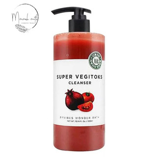 Sữa rửa mặt rau củ Wonder Bath Super Vegitoks thải độc 300ml