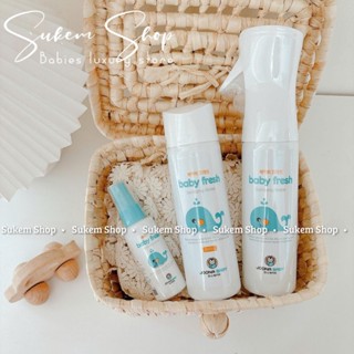 Xịt Khử Khuẩn, Khử Mùi Cho Đồ Chơi, Baby Fresh An Toàn Cho Bé, Chai Refill, 55ml, 60ml, 300ml