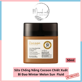  Sữa Chống Nắng Cocoon Bí Đao Phổ Rộng Cao Kem Chống Nắng Cocoon Bảo Vệ Da Khỏi Tia UV 50ml 