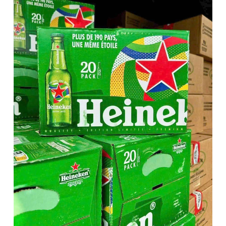 Bia Ken Pháp 20 chai X 250ml