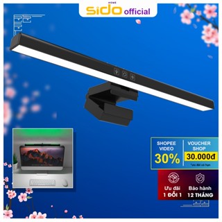 Đèn treo màn hình máy tính Sidohome SG301 đèn máy tính laptop, bảo vệ mắt, 3 cấp độ màu ánh sáng