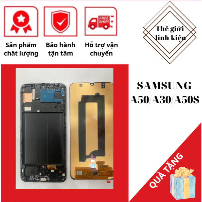 Màn hình SAMSUNG A50 A50s A30 có vân tay Màn hình cảm ứng tương thích samsung a50 a50s a30 oled xịn