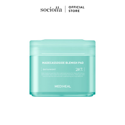 Toner Pad Hỗ Trợ Làm Dịu Và Phục Hồi Làn Da Mụn Mediheal Madecassoside Blemish Pad 170ml