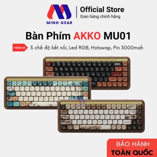 Bàn phím cơ 3 mode AKKO MU01 Joy of Life / Autumn / Mountain Seclusion (Hotswap / RGB / Multi-Modes)