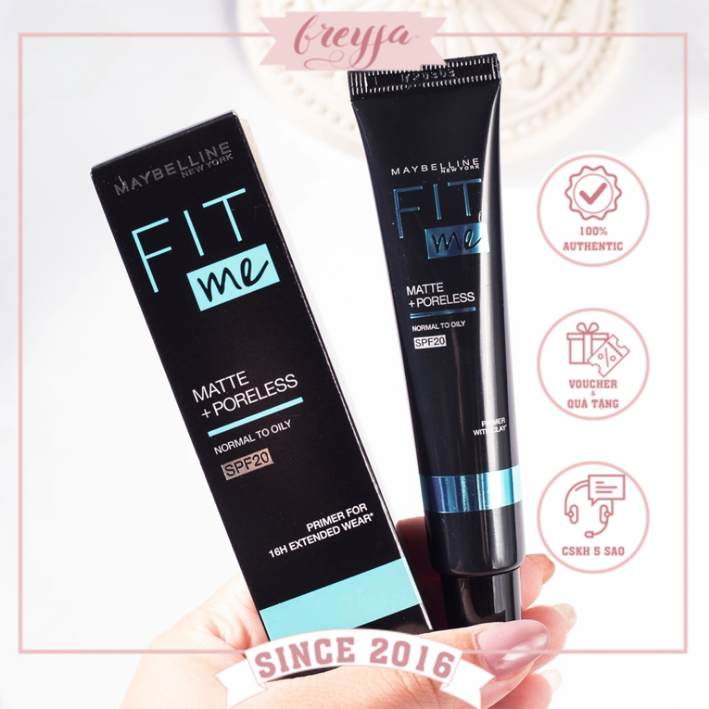 Kem lót Maybelline Fit Me instant pore eraser che khuyết điểm, se khít lỗ chân lông - Freyja.Store