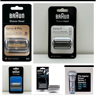 Lưỡi cạo râu Braun 7/8/9 - Hàng chính hãng Braun, made in Germany 🇩🇪