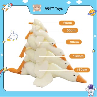 AGYY🦢COD🦢 Thú Nhồi Bông Gấu Bông To Gối Con Vịt Nằm Sấp Cho Bé Má Hồng Trầm đồ Chơi Búp Bê Dễ Thương Con Ngỗng