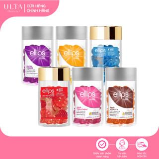 Serum Dưỡng Tóc Ellips Hair Vitamin Moroccan Oil/ Japanese (50 viên/hũ)