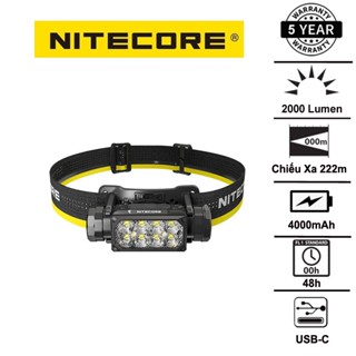 Đèn pin đội đầu NITECORE HC65 UHE sáng 2000 lumens chiếu xa 222m pin 18650 4000mAh