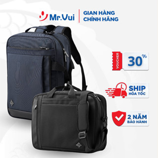 Cặp đa năng Mr Vui CNV 444 ngăn laptop 15.6 inch phù hợp đi học và đi làm (40 x 30 x 14 cm)