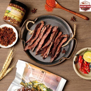 Thịt Lợn Gác Bếp Bản Mộc Food – Đặc Sản Tây Bắc, Tặng Kèm Gia Vị Chẩm Chéo, Không Chất Bảo Quản