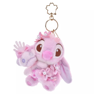 [Direct from Japan] Disney Plush doll Keychain Stitch & Scrump SAKURA Japan NEW