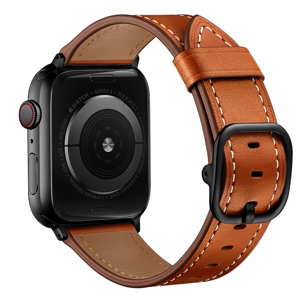 Dây Da Bò Paris Leather cho Apple Watch Series 4/5/6/7/8/9/10/11 & Apple Watch Ultra 1/2/3 Size 40/4