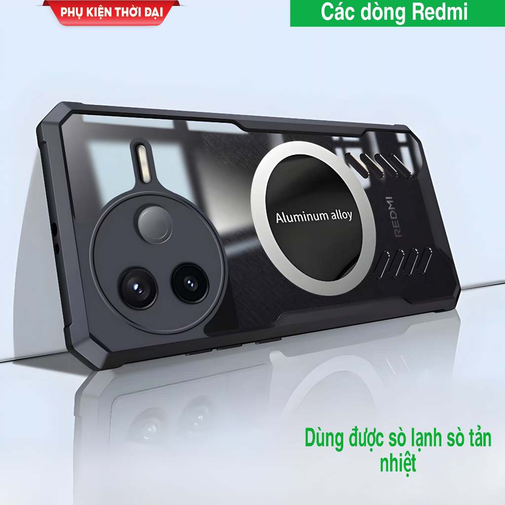 Ốp lưng Redmi K80 / K80 Pro / K80 Ultra / K90 Pro Max / Poco F7 Pro / F7 Ultra thoát khí dùng sò lạn