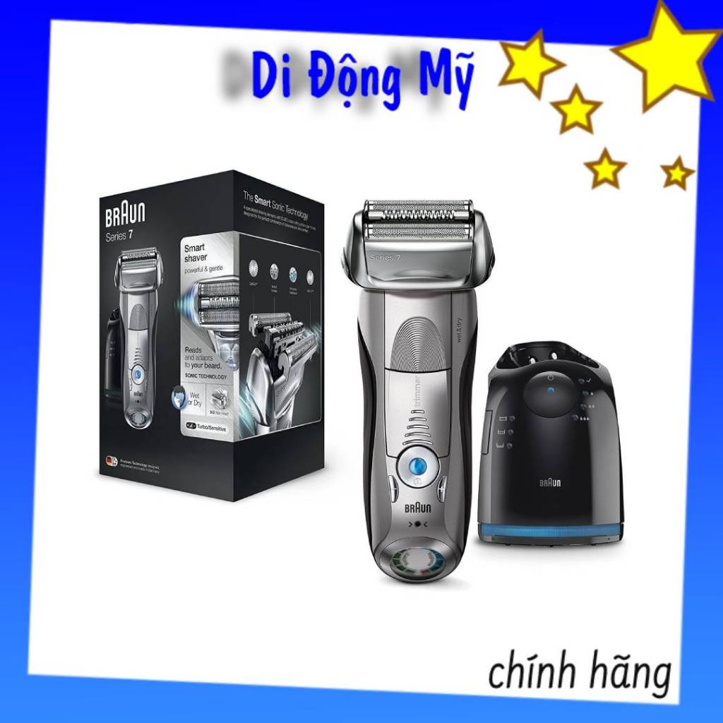 Máy cạo râu Braun S5 - Dao cạo râu Braun S7 Smart Care Wet & Dry Series 5