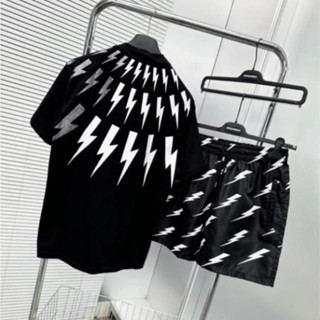 Bộ Quần Áo Nam  Tia Sét Kiểu Cách Mới Cực Phong Cách - Bộ Quần Áo Nam Nữ Hot Hit 2024