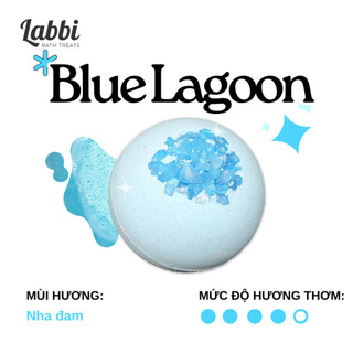  BLUE LAGOON  Labbi  Bath bomb   Viên sủi bồn tắm   Bom tắm 