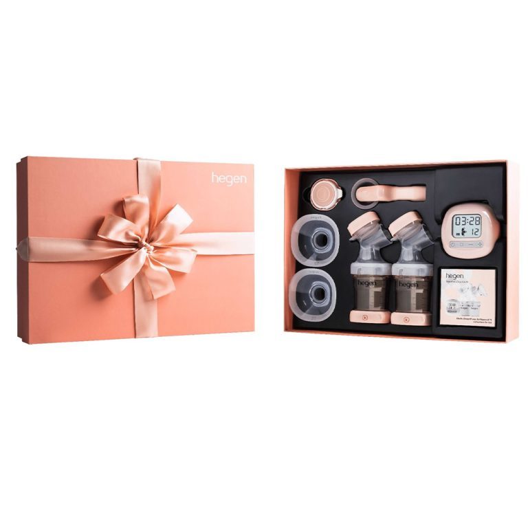 [Hegen]- Máy hút sữa Hegen cao cấp điện đôi êm ái kích sữa tốt