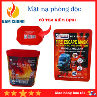 Mặt Nạ Phòng Độc CÓ KIỂM ĐỊNH Trong PCCC, thiết bị bảo hộ chuyên dụng trong pccc, trong các nghiên cứu hóa học