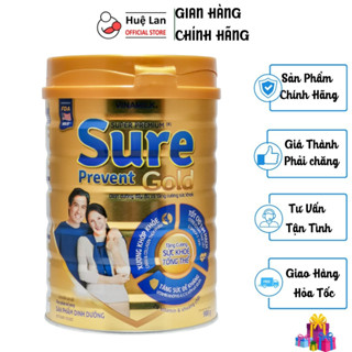 Sữa Bột Vinamilk Sure Prevent Gold - 900g (Dinh dưỡng đầy đủ và tăng cường sức khỏe)