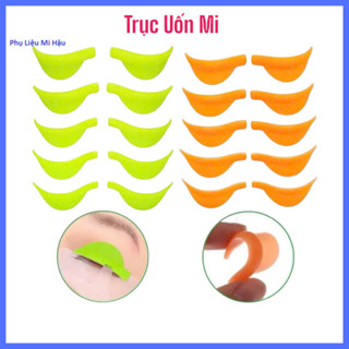  Trục Uốn Mi Độ Cong LC_Trục Uốn Mi Hàn Quốc silicon cao cấp phom bay mắt ướt,nâng mi sụp_Bộ 5 Size Trục Định Hình Mi Uốn 