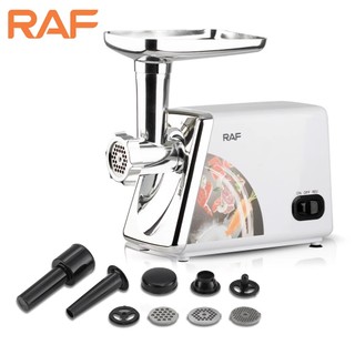  RAF Máy xay thịt và đùn xúc xích 300W Hoàn toàn tự động xay thịt nhanh chóng an toàn  tiện lợi Phù hợp với gia đình 