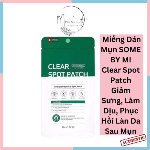 Miếng Dán Mụn SOME BY MI Clear Spot Patch