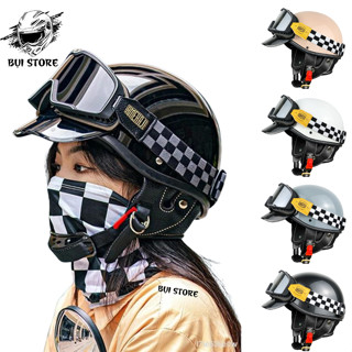 Mũ Bảo Hiểm Nửa Đầu Varo Retro Vintage V2 Chính Hãng