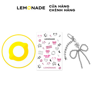  Combo Lemonade Lót ly cao su ,keychain và sticker 
