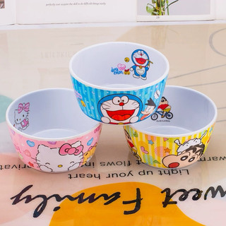 🌸𝐓𝐀̣̆𝐍𝐆 𝐐𝐔𝐀̀🌸 Chén bát lớn, muỗng thìa, dĩa Kuromi - Melody - Cinnamoroll - Hello Kitty - Doremon Doraemon - Shin Chan
