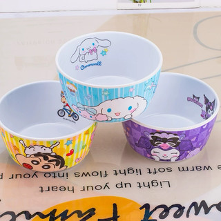 🌸𝐓𝐀̣̆𝐍𝐆 𝐐𝐔𝐀̀🌸 Chén bát lớn, muỗng thìa, dĩa Kuromi - Melody - Cinnamoroll - Hello Kitty - Doremon Doraemon - Shin Chan