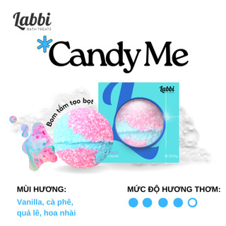  Bom tắm tạo bọt CANDY ME  Labbi  Bubble Bath bomb  Viên tạo bọt bồn tắm 