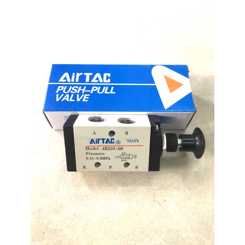 Van Kéo Tay Khí Nén Airtac 4R210-08 và 4R310-10