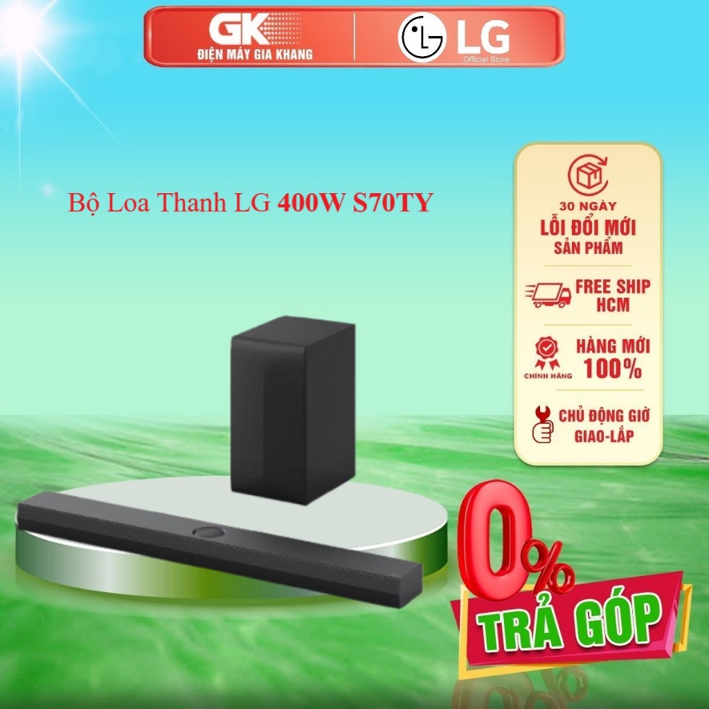 S70TY - Bộ Loa Thanh LG 400W S70TY