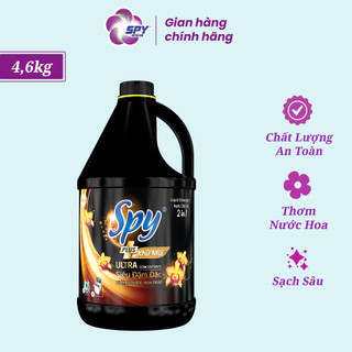 Can Nước Giặt Xả SPY Ultra Clean Plus 3.6L Màu Vàng – 2 Trong 1 Sạch Sâu Thơm Lâu 