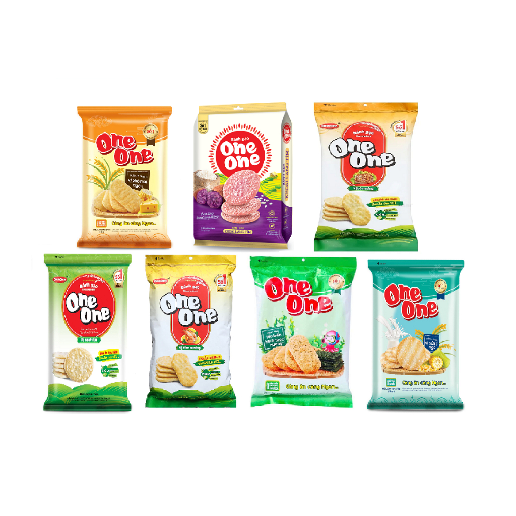  Bánh Gạo One One Nướng  Gói  