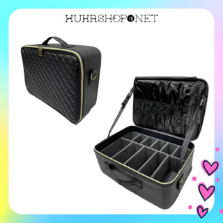 [Cốp da] Cốp đựng đồ trang điểm da Cha.Nel 3 size tiện lợi, sang trọng và nhỏ gọn chuyên dùng