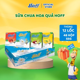 Sữa chua trẻ em HOFF mix vị 1 Thùng ( 48 hộp x 55g )