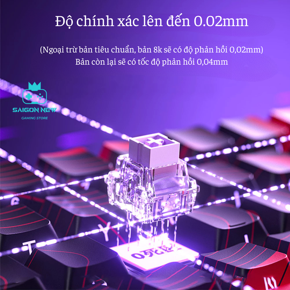 Bàn phím cơ Gaming Aula Win60 / Win68 - Công nghệ Rapid Trigger 0.04, 0,02mm - Có Hotswap - LED RGB | BigBuy360 - bigbuy360.vn