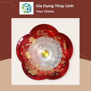  Khay mứt Tết hộp mứt tết có nhạc hộp đựng bánh kẹo tết hoa 5 cách 