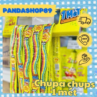  Kẹo dẻo cầu vồng Chupa Chups hương trái cây 1m siêu dài  gói 55g  