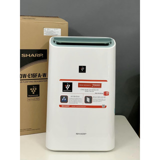 Máy lọc không khí ion hút ẩm Sharp DW-E16FA-W (38m²/16lít)