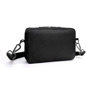  Túi Xách Da Geralt Đeo Chéo Nam Nữ Monogram Đựng Điện Thoại Đi Chơi Tiệc | MIDORI FOR MAN 