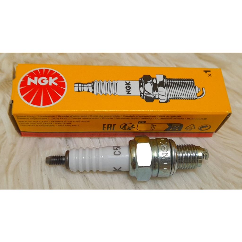 Bugi C5HSA NGK (ngắn) xe Dream, Wave, Sirius