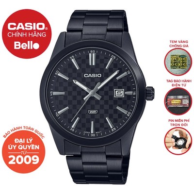 Đồng hồ Nam dây thép Casio MTP-VD03 chính hãng bảo hành 1 năm Pin trọn đời