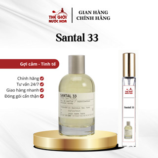 Nước hoa Unisex Le Labo Santal 33 10ml